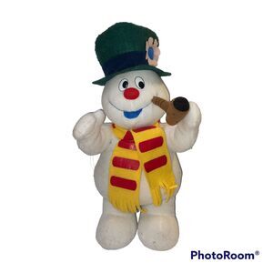 Vintage New Adventures Frosty the Snowman Plush Singing 2003 Vintage Cartoon